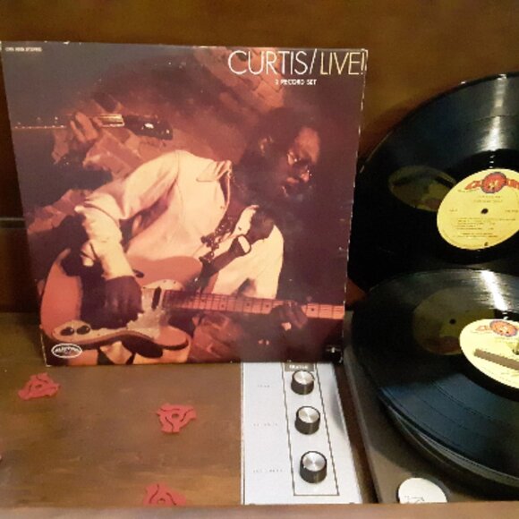 Curtis Mayfield - Curtis Live - 2 Record Set - Circa 1971